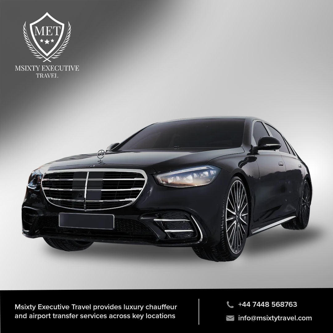 Mercedes S Class Chauffeur Driven in Birmingham